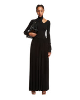 Black Longline Draped Skirt - FERRAGAMO WOMEN | PLP | dAgency