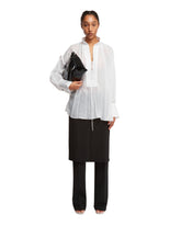 White Kaftan Shirt - FERRAGAMO WOMEN | PLP | dAgency