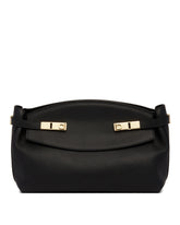 Black Leather Hug Pouch L Bag - Women's clutch bags | PLP | dAgency
