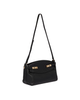 Black Leather Hug Pouch L Bag - Women's bags | PLP | dAgency