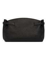Black Leather Hug Pouch L Bag | PDP | dAgency