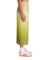 Green Gradient Midi Skirt | PDP | dAgency