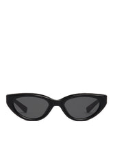Maison Margiela x Gentle Monster Black MM108 Leather L01 Sunglasses - GENTLE MONSTER MEN | PLP | dAgency