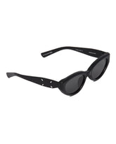 Maison Margiela x Gentle Monster Black MM108 Leather L01 Sunglasses - GENTLE MONSTER MEN | PLP | dAgency