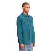 Camicia In Cashmere Blu | PDP | dAgency
