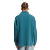 Camicia In Cashmere Blu | PDP | dAgency