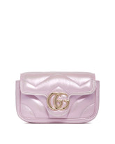 Pink GG Marmont Mini Bag - Women's shoulder bags | PLP | dAgency