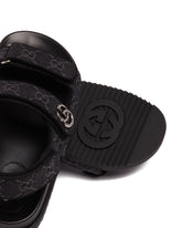 Grey Double G Sandals | PDP | dAgency