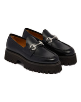 Black Lug Sole Loafers - Women's shoes | PLP | dAgency