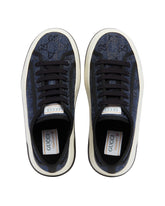 Blue GG Crystal Sneakers | PDP | dAgency