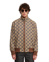 Beige GG Canvas Jacket - Gucci men | PLP | dAgency