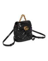 Black GG Marmont Backpack - women's backpacks | PLP | dAgency