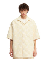 White GG Terrycloth Shirt - Gucci men | PLP | dAgency
