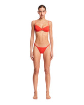Red Adjustable Bikini Bottom - HAIGHT WOMEN | PLP | dAgency