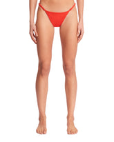 Red Adjustable Bikini Bottom | PDP | dAgency