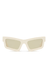 White Tilde Sunglasses - HUMA EYEWEAR MEN | PLP | dAgency