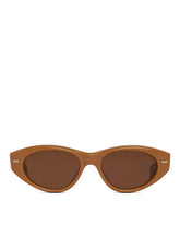 Brown Krasner Sunglasses - JACQUES MARIE MAGE WOMEN | PLP | dAgency