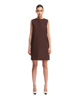 Brown Sleeveless Dress - Jil sander women | PLP | dAgency