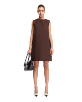 Brown Sleeveless Dress - Jil sander women | PLP | dAgency