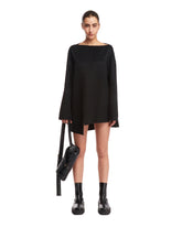Black Cashmere Mini Dress | PDP | dAgency