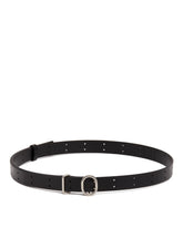 Black Leather Cannolo Belt - Women's accessories | PLP | dAgency