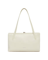 White Leather Goji Bag - Women's handbags | PLP | dAgency