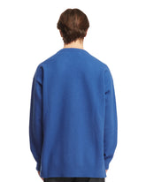Blue Wool Sweater | PDP | dAgency