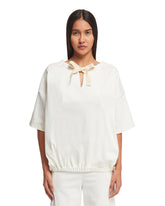 White Bow Blouse - Women's clothing | PLP | dAgency