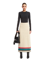 Beige Knitted Skirt - Jil sander women | PLP | dAgency