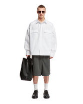 Gray Wide Bermuda Pants - Men's shorts | PLP | dAgency