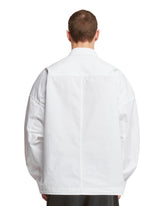 White Cargo Pockets Shirt | PDP | dAgency
