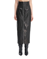 Black Leather Ruddy Skirt - Women's skirts | PLP | dAgency