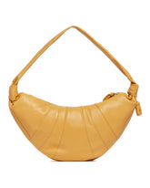 Yellow Croissant Shoulder Bag | PDP | dAgency
