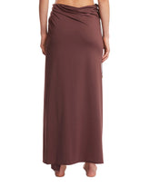 Brown Wrap-Around Skirt | PDP | dAgency