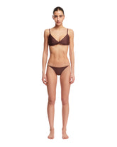 Brown Golden Detail Brief - Women's swimwear | PLP | dAgency