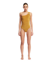 Golden One-Piece Swimsuit | PDP | dAgency