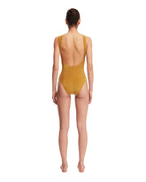 Gold One-Piece Swimsuit | PDP | dAgency