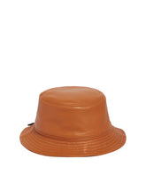 Brown Leather Bucket Hat - LOEWE | PLP | dAgency