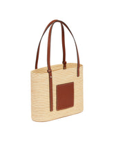 Beige Small Square Basket Bag - LOEWE | PLP | dAgency