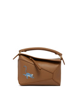 Brown Puzzle Mini Lemur Bag - Women's handbags | PLP | dAgency