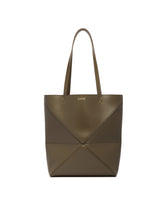Green Large Puzzle Fold Tote - Women's tote bags | PLP | dAgency