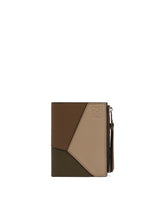 Brown Puzzle Slim Wallet - New arrivals men's accessories | PLP | dAgency