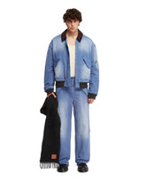 Blue Zipped Bomber Jacket - Men's jackets | PLP | dAgency