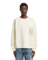 White Anagram Sweater - Loewe men | PLP | dAgency