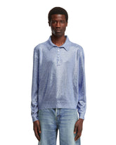 Blue Polo Sweater - Loewe men | PLP | dAgency