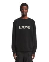 Black Logoed Sweatshirt - Loewe men | PLP | dAgency