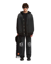 Black Hooded Denim Jacket - Men's jackets | PLP | dAgency