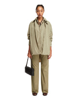 Green High-Waisted Pants - Loewe women | PLP | dAgency