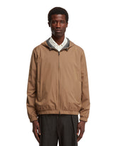 Brown Hood Bomber Jacket - Men's jackets | PLP | dAgency