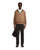 Brown Hood Bomber Jacket - Men's jackets | PLP | dAgency